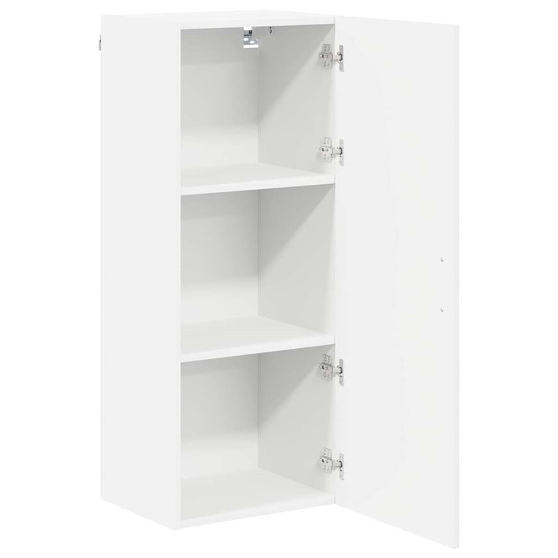 vidaXL Kitchen Cabinet Kalmar High Gloss White 40 x 31 x 100 cm