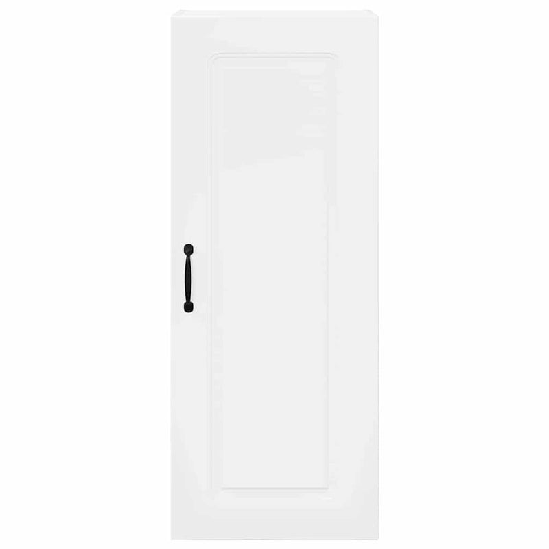 vidaXL Kitchen Cabinet Kalmar High Gloss White 40 x 31 x 100 cm