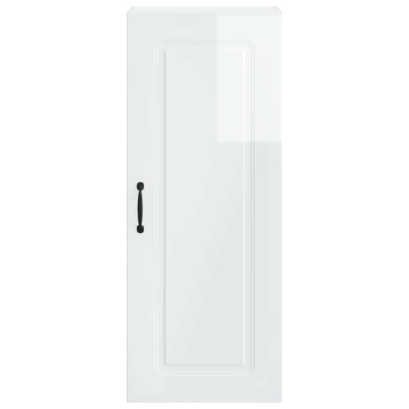 vidaXL Kitchen Cabinet Kalmar High Gloss White 40 x 31 x 100 cm
