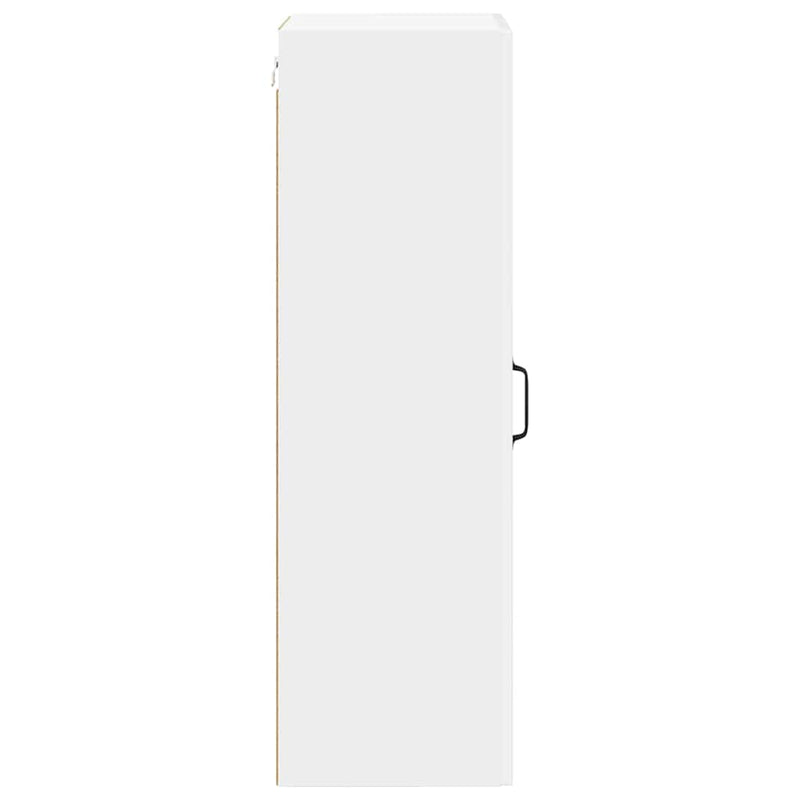 vidaXL Kitchen Cabinet Kalmar High Gloss White 40 x 31 x 100 cm