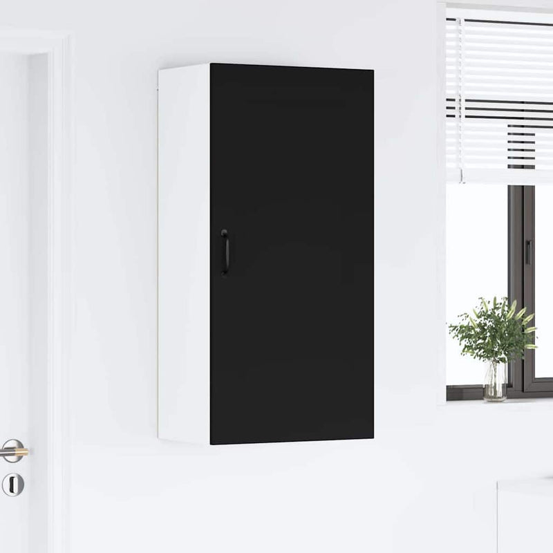 vidaXL Kitchen Cabinet Kalmar Black 50 x 31 x 100 cm Engineered Wood