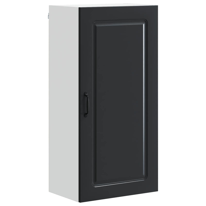 vidaXL Kitchen Cabinet Kalmar Black 50 x 31 x 100 cm Engineered Wood