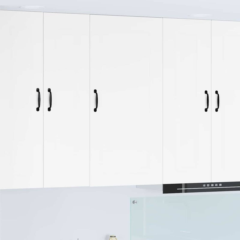 vidaXL Kitchen Cabinet Kalmar High Gloss White 50 x 31 x 100 cm