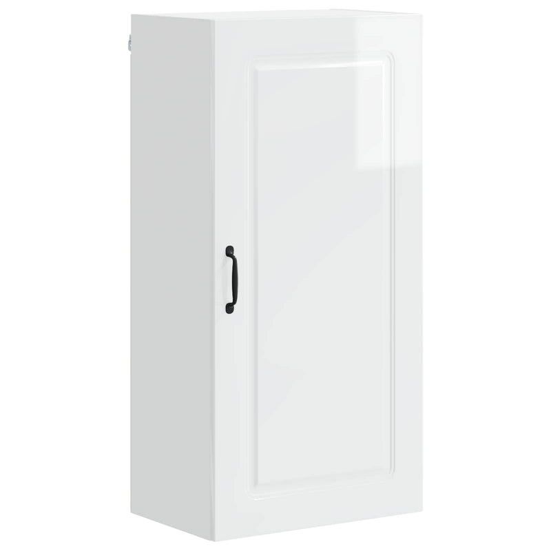 vidaXL Kitchen Cabinet Kalmar High Gloss White 50 x 31 x 100 cm