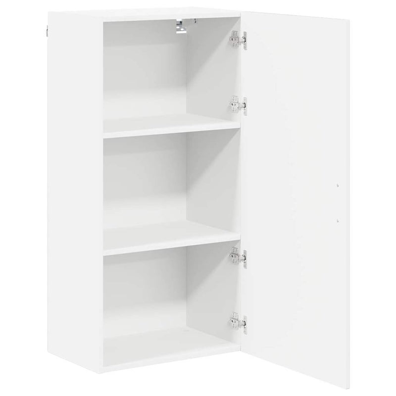 vidaXL Kitchen Cabinet Kalmar High Gloss White 50 x 31 x 100 cm