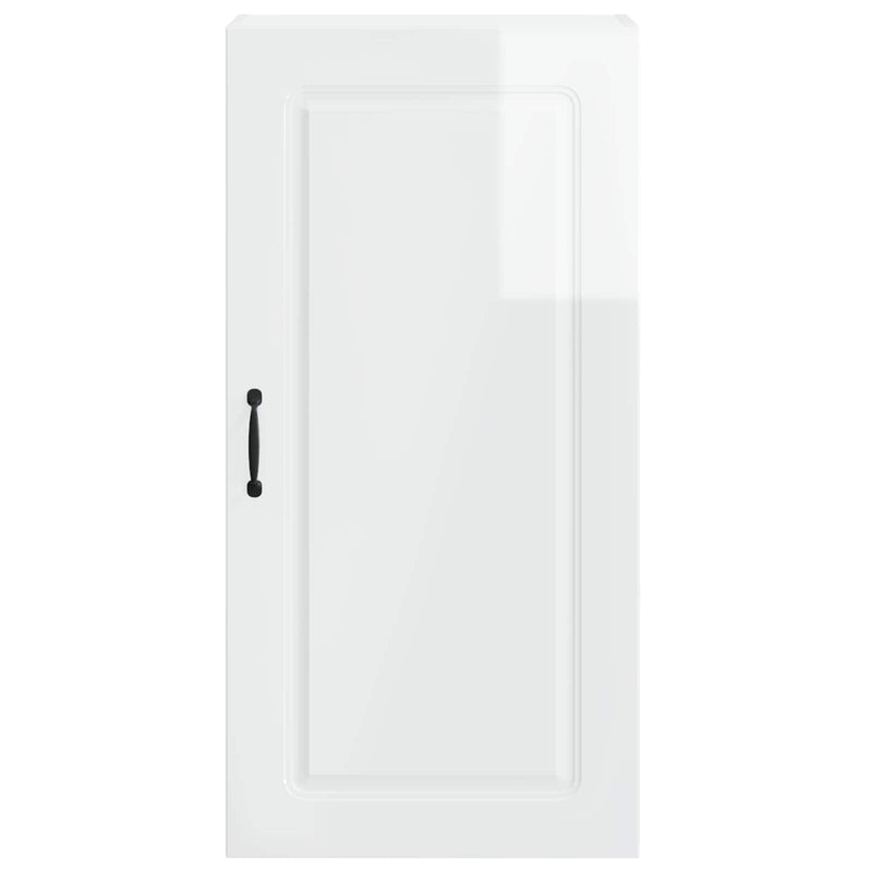 vidaXL Kitchen Cabinet Kalmar High Gloss White 50 x 31 x 100 cm