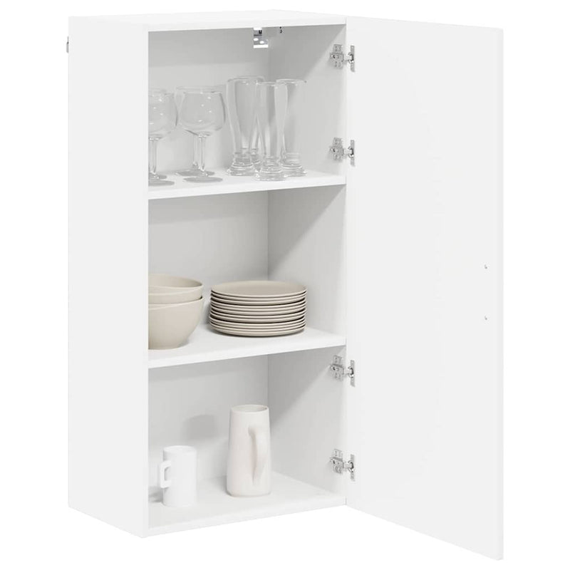 vidaXL Kitchen Cabinet Kalmar High Gloss White 50 x 31 x 100 cm