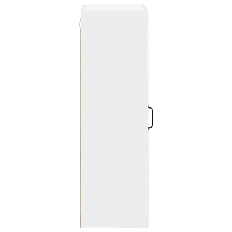 vidaXL Kitchen Cabinet Kalmar High Gloss White 50 x 31 x 100 cm