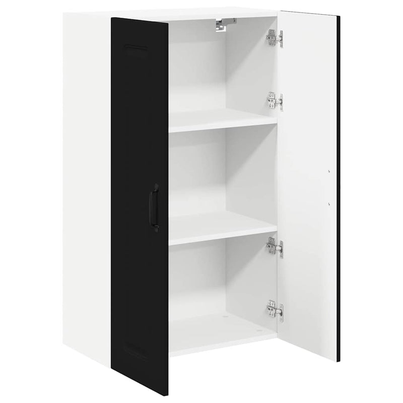 vidaXL Kitchen Cabinet Kalmar Black 60 x 31 x 100 cm Engineered Wood