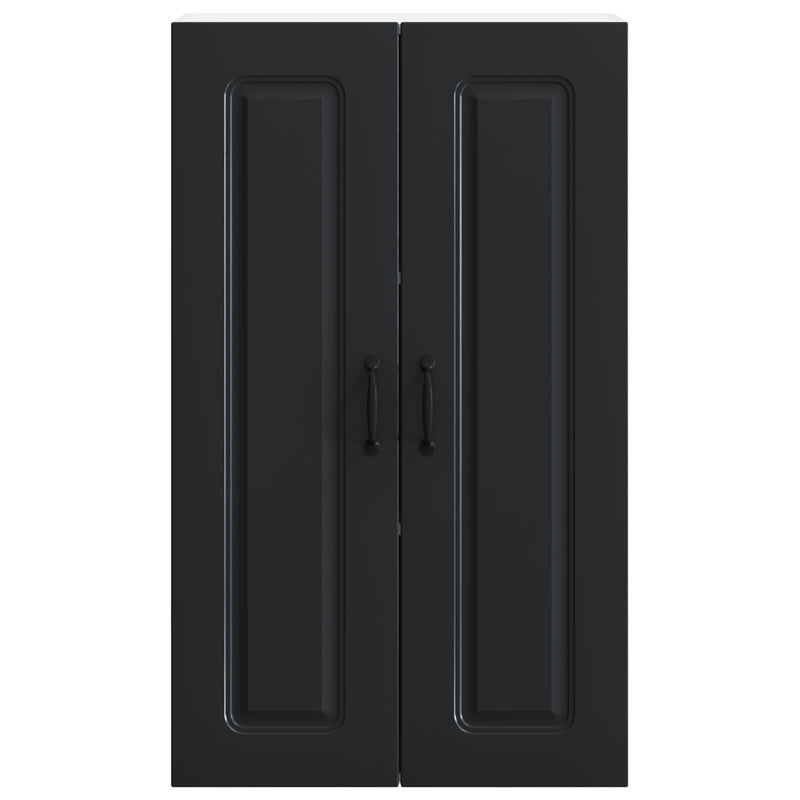vidaXL Kitchen Cabinet Kalmar Black 60 x 31 x 100 cm Engineered Wood