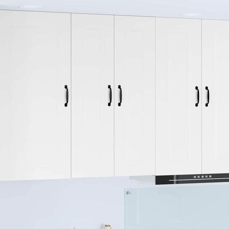 vidaXL Kitchen Cabinet Kalmar High Gloss White 60 x 31 x 100 cm