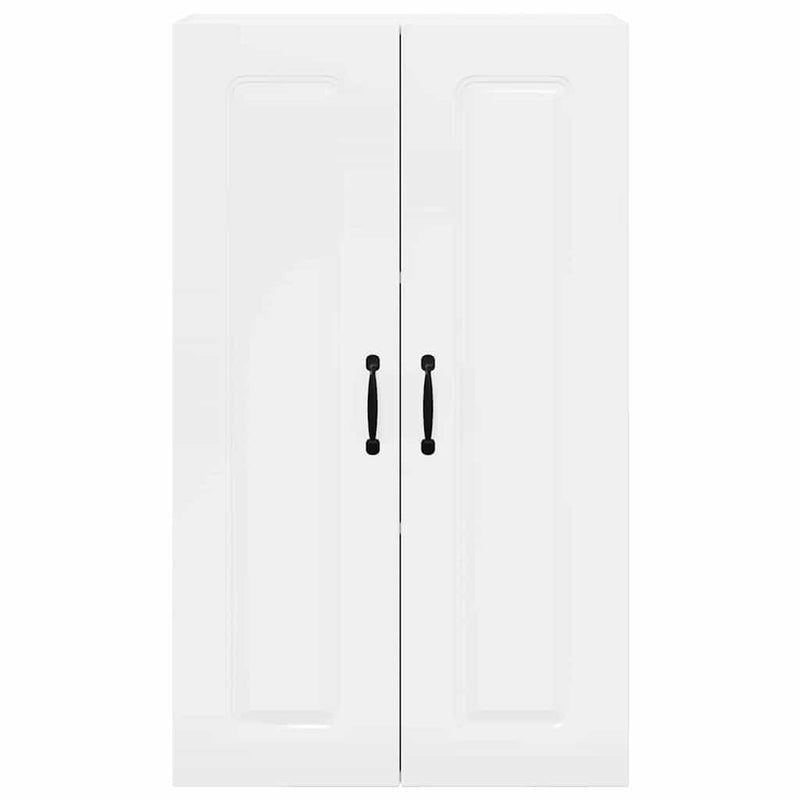 vidaXL Kitchen Cabinet Kalmar High Gloss White 60 x 31 x 100 cm