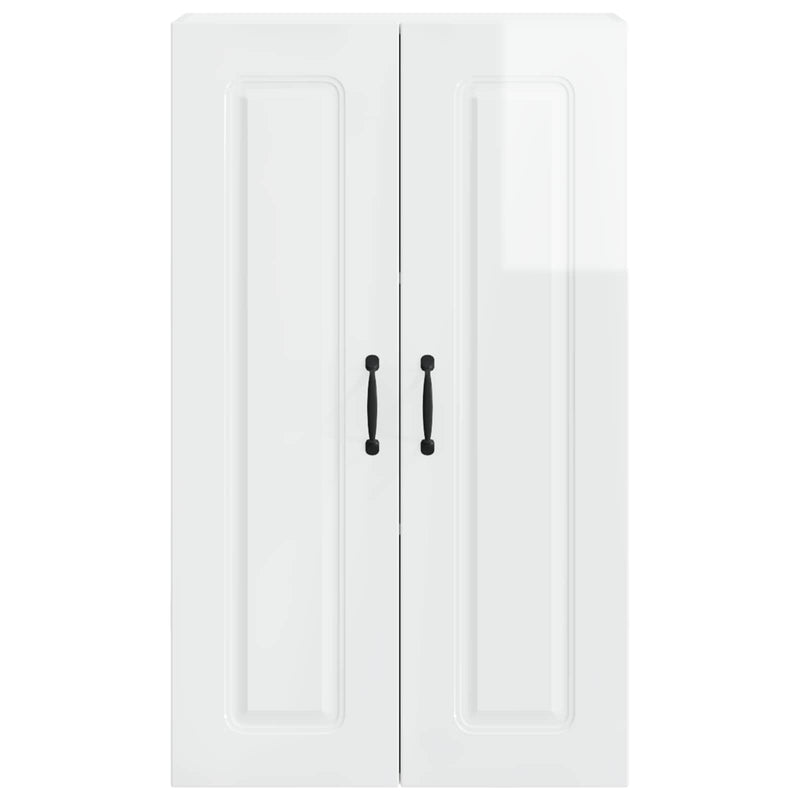 vidaXL Kitchen Cabinet Kalmar High Gloss White 60 x 31 x 100 cm