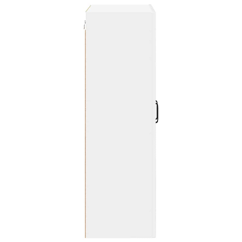 vidaXL Kitchen Cabinet Kalmar High Gloss White 60 x 31 x 100 cm