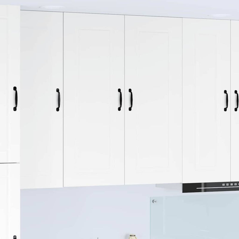 vidaXL Kitchen Cabinet Kalmar White 80 x 31 x 100 cm Engineered Wood
