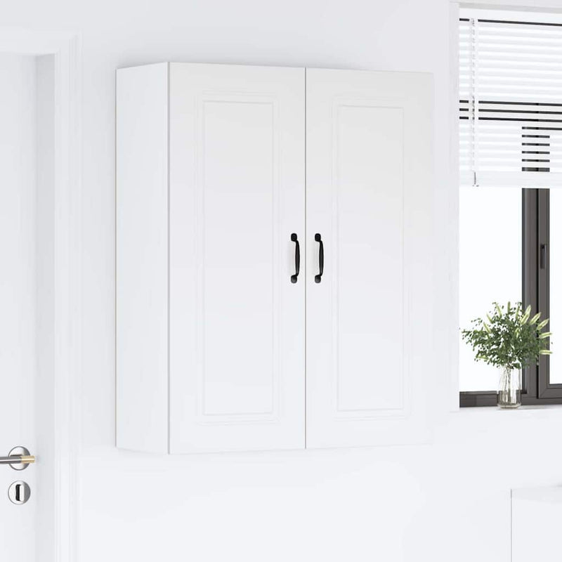 vidaXL Kitchen Cabinet Kalmar White 80 x 31 x 100 cm Engineered Wood