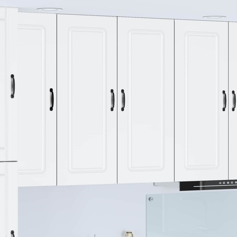 vidaXL Kitchen Cabinet Kalmar White 80 x 31 x 100 cm Engineered Wood
