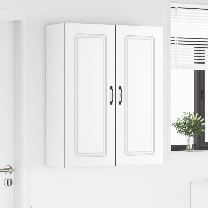 vidaXL Kitchen Cabinet Kalmar White 80 x 31 x 100 cm Engineered Wood