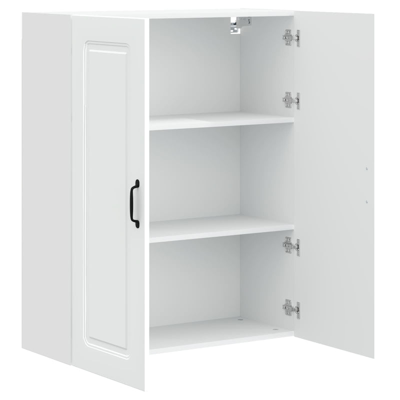 vidaXL Kitchen Cabinet Kalmar White 80 x 31 x 100 cm Engineered Wood