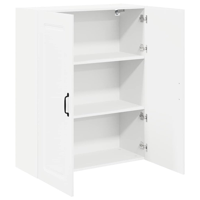 vidaXL Kitchen Cabinet Kalmar High Gloss White 80 x 31 x 100 cm