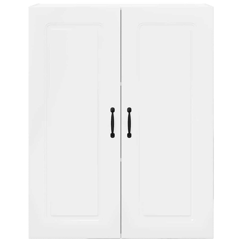 vidaXL Kitchen Cabinet Kalmar High Gloss White 80 x 31 x 100 cm