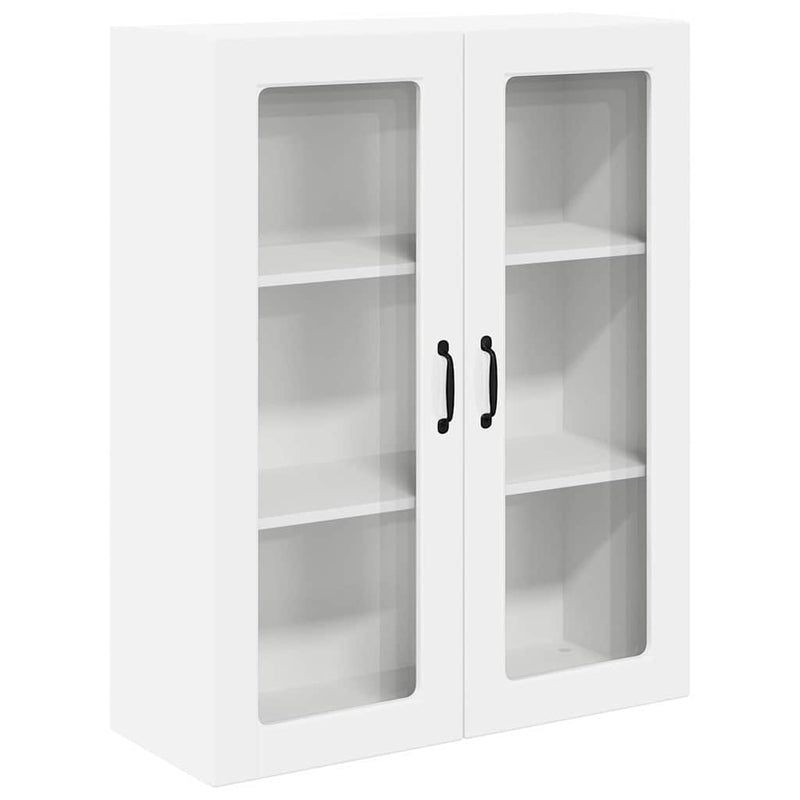 vidaXL Kitchen Cabinet Kalmar High Gloss White 80 x 31 x 100 cm