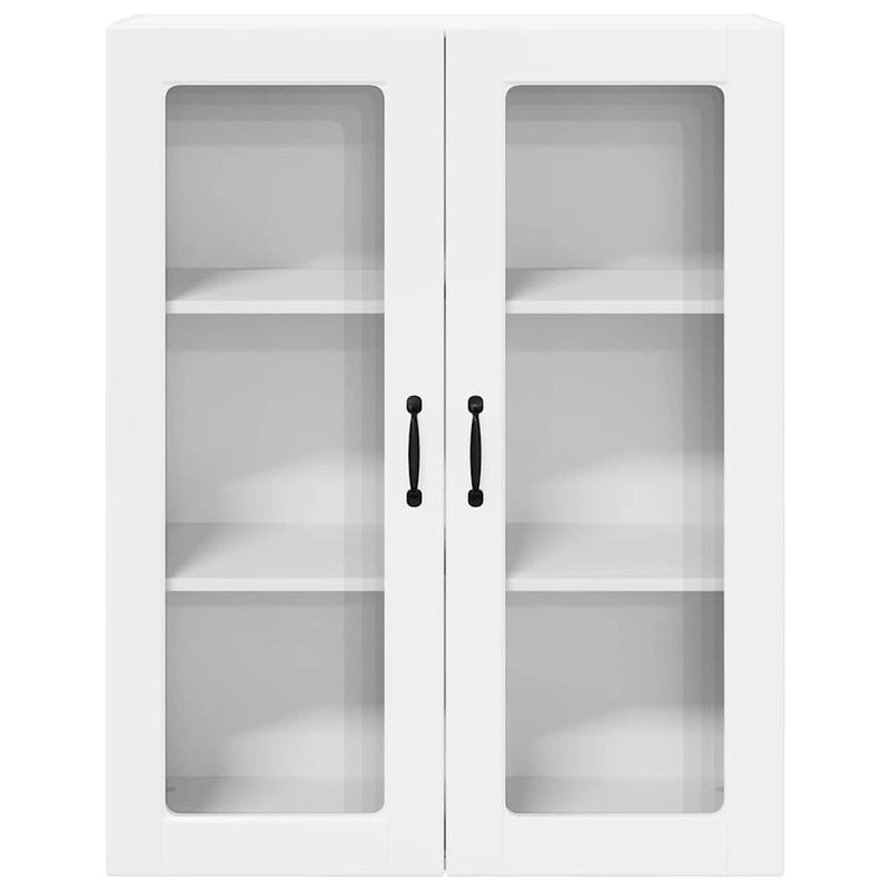 vidaXL Kitchen Cabinet Kalmar High Gloss White 80 x 31 x 100 cm