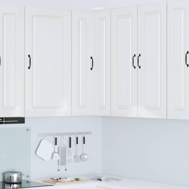 vidaXL Kitchen Cabinet Kalmar High Gloss White 57 x 57 x 100 cm