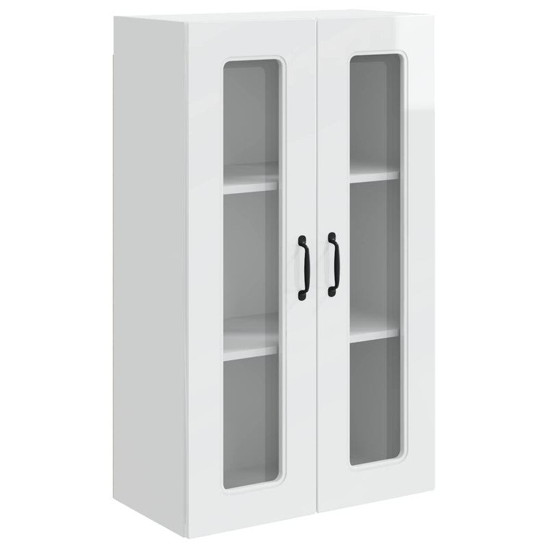 vidaXL Kitchen Cabinet Kalmar High Gloss White 60 x 31 x 100 cm