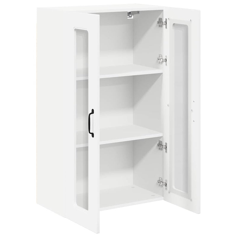 vidaXL Kitchen Cabinet Kalmar High Gloss White 60 x 31 x 100 cm
