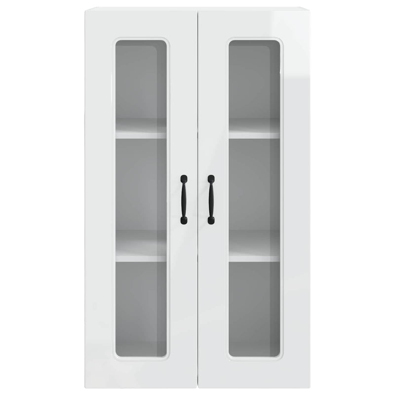 vidaXL Kitchen Cabinet Kalmar High Gloss White 60 x 31 x 100 cm