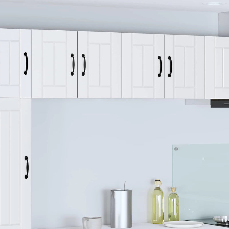 Wall Cabinet Lucca 2 pcs White 60 x 31 x 40 cm Engineered Wood