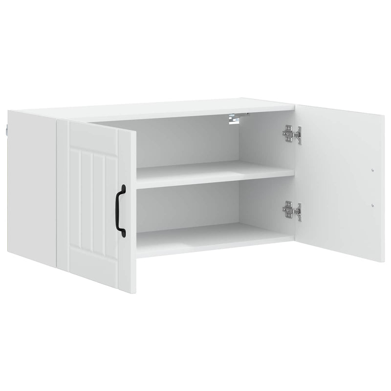 vidaXL Kitchen Cabinet White 80 x 31 x 40 cm Engineered Wood