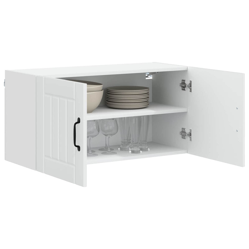 vidaXL Kitchen Cabinet White 80 x 31 x 40 cm Engineered Wood