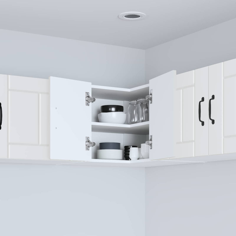 vidaXL Kitchen Cabinet White 57 x 57 x 40 cm Engineered Wood