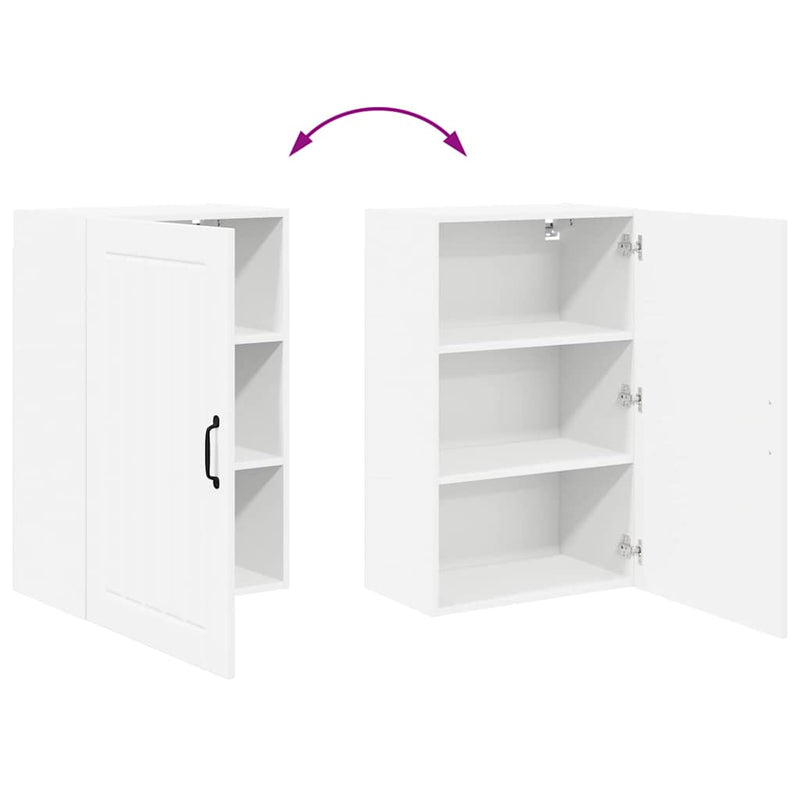 vidaXL Kitchen Cabinet White 50 x 31 x 80 cm Engineered Wood