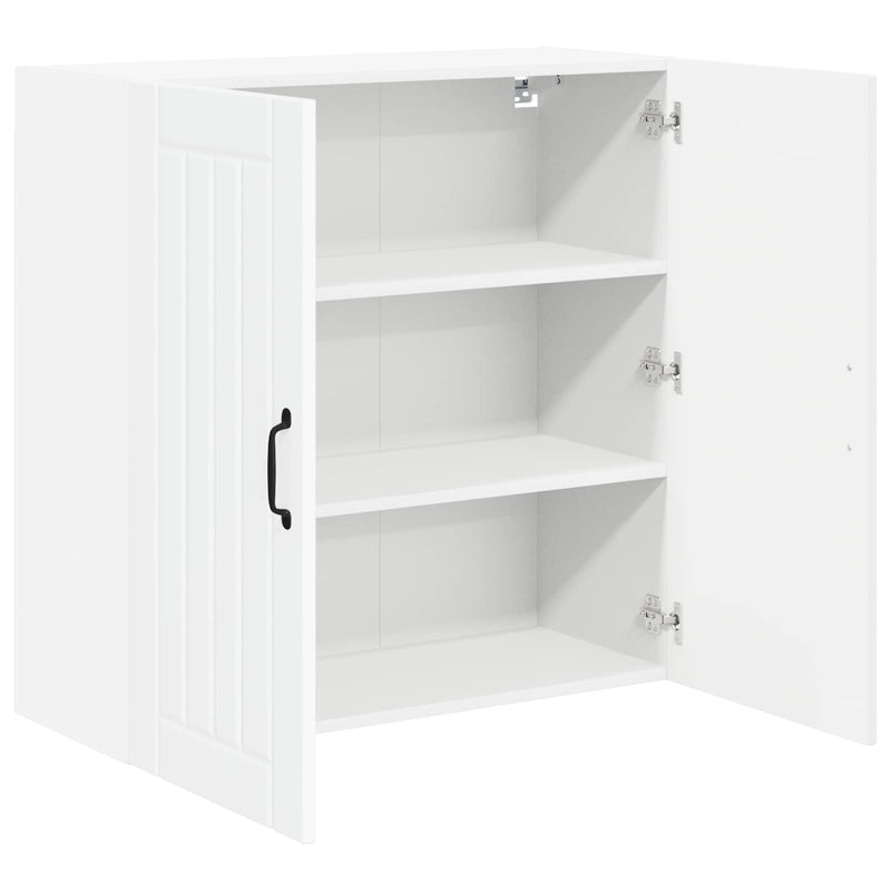 vidaXL Kitchen Cabinet White 80 x 31 x 80 cm Engineered Wood