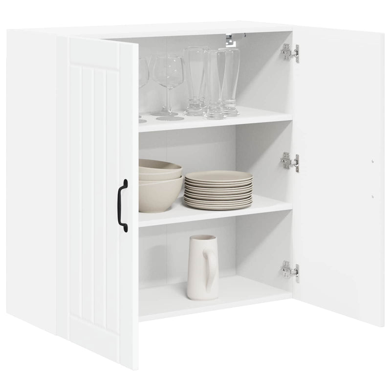 vidaXL Kitchen Cabinet White 80 x 31 x 80 cm Engineered Wood