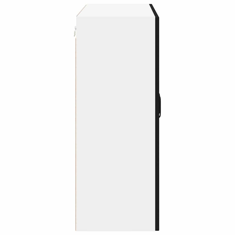 vidaXL Kitchen Cabinet Black 80 x 31 x 80 cm Engineered Wood
