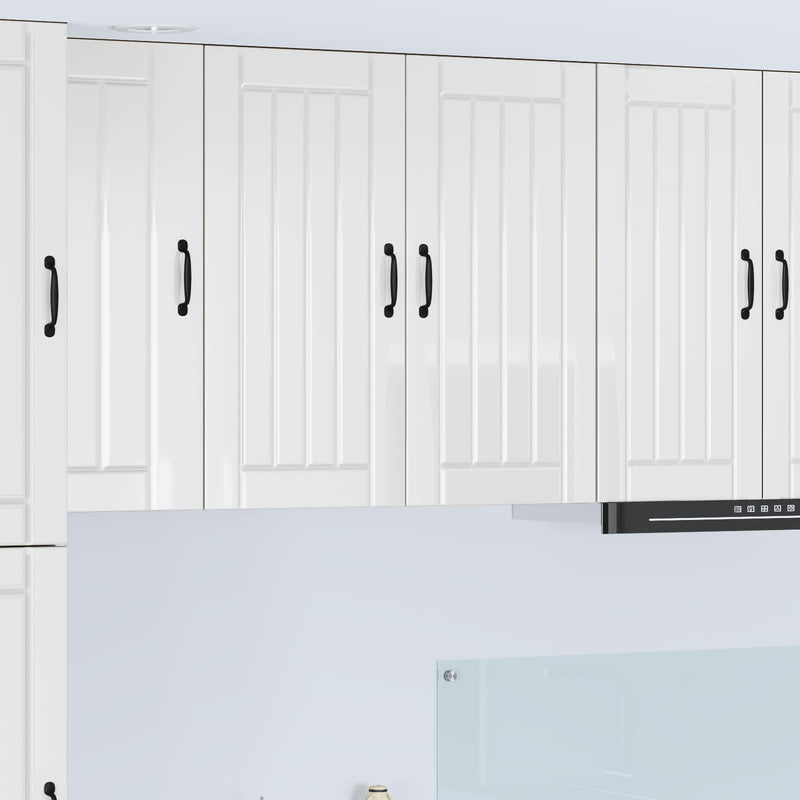 vidaXL Kitchen Cabinet High Gloss White 80 x 31 x 80 cm