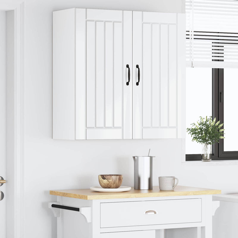 vidaXL Kitchen Cabinet High Gloss White 80 x 31 x 80 cm