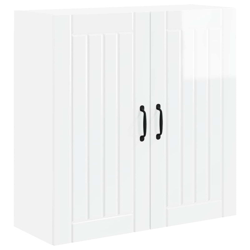 vidaXL Kitchen Cabinet High Gloss White 80 x 31 x 80 cm