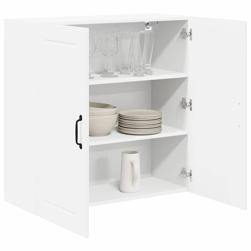 vidaXL Kitchen Cabinet High Gloss White 80 x 31 x 80 cm