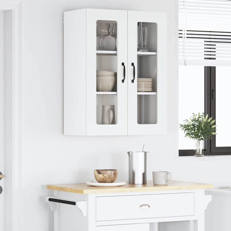 vidaXL Kitchen Cabinet White 60 x 31 x 80 cm Engineered Wood