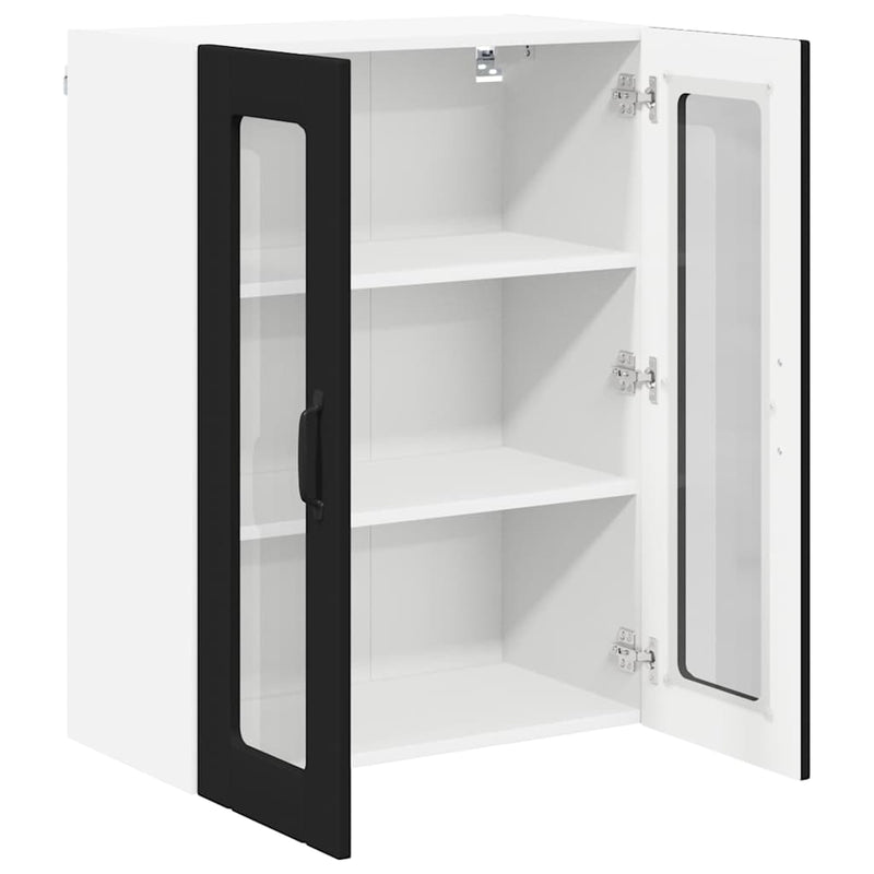vidaXL Kitchen Cabinet Black 60 x 31 x 80 cm Engineered Wood
