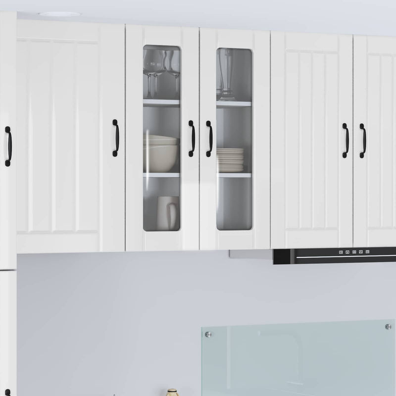 vidaXL Kitchen Cabinet High Gloss White 60 x 31 x 80 cm