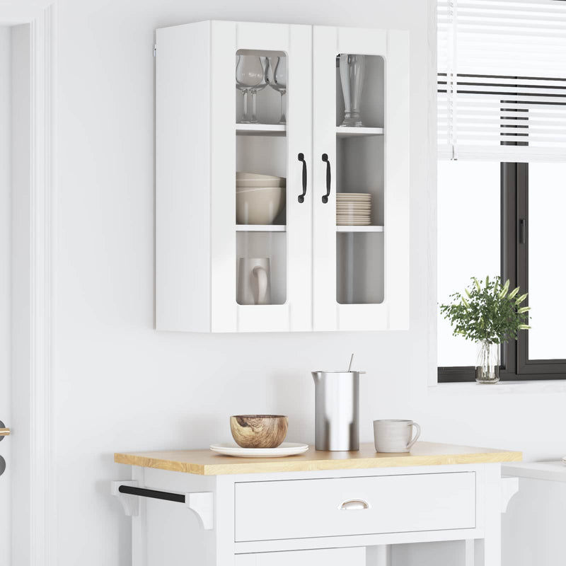vidaXL Kitchen Cabinet High Gloss White 60 x 31 x 80 cm