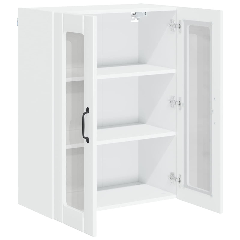 vidaXL Kitchen Cabinet High Gloss White 60 x 31 x 80 cm