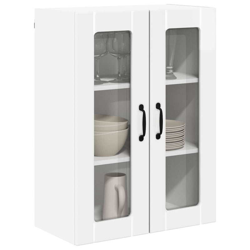 vidaXL Kitchen Cabinet High Gloss White 60 x 31 x 80 cm