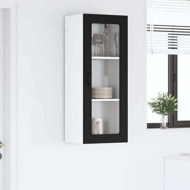 vidaXL Kitchen Cabinet Black 40 x 31 x 100 cm Engineered Wood
